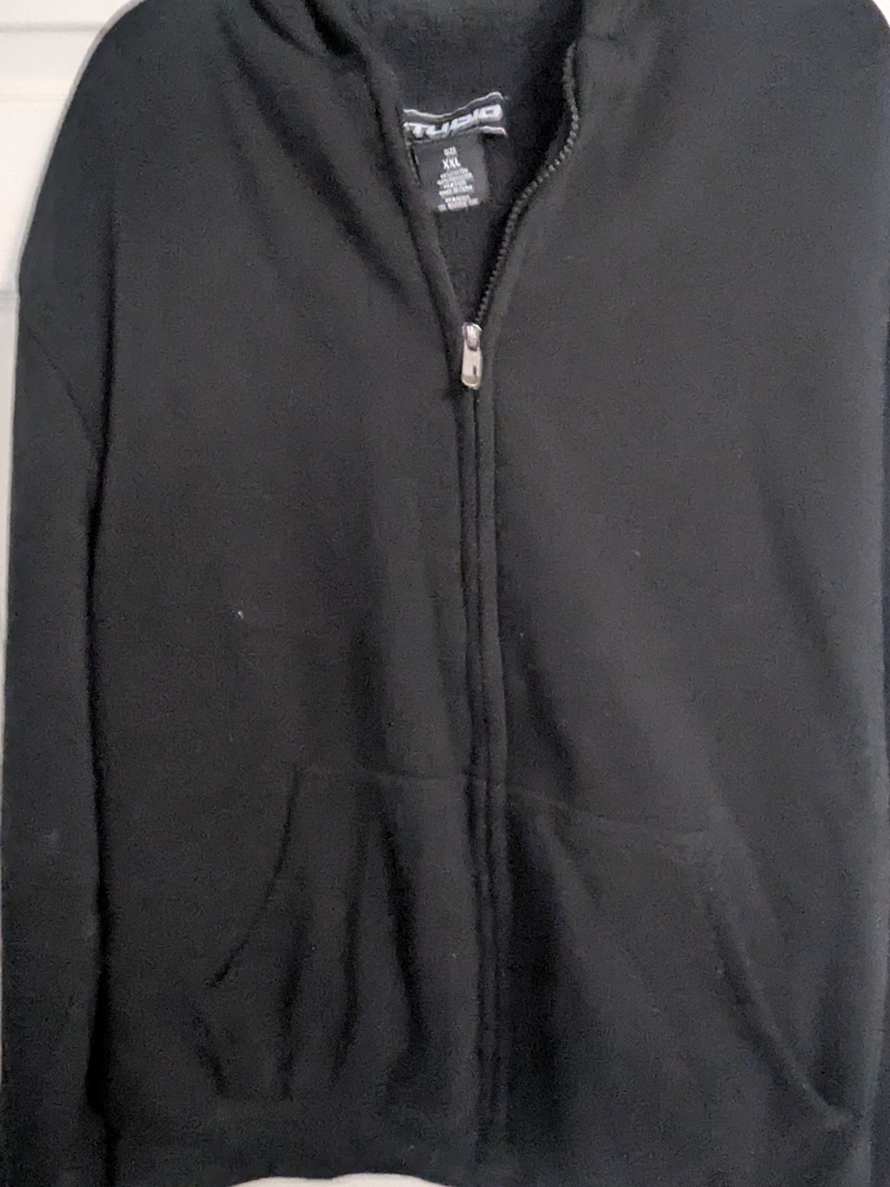 Studio Black Full-Zip Hoodie Jacket